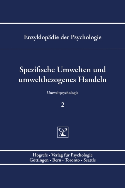 Spezifische Umwelten und umweltbezogenes Handeln