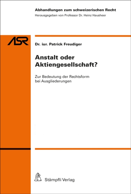 Anstalt oder Aktiengesellschaft?
