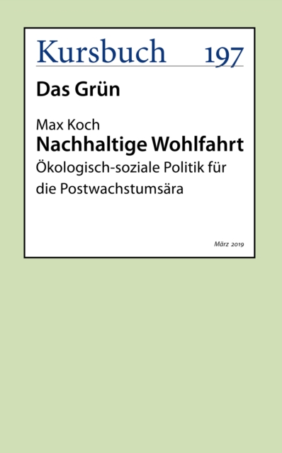 Nachhaltige Wohlfahrt