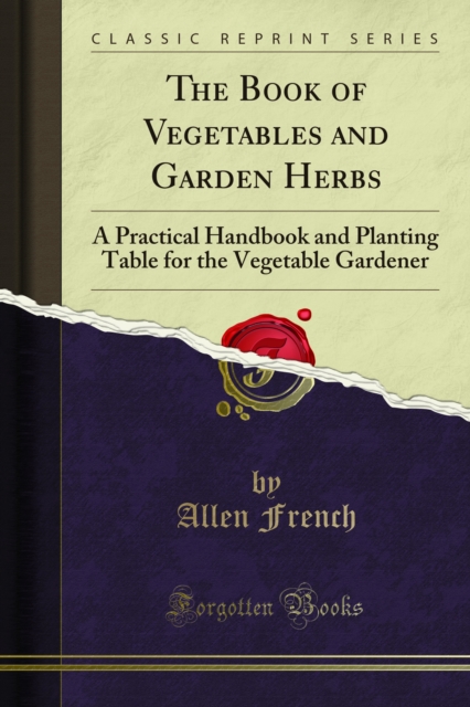 Book of Vegetables and Garden Herbs