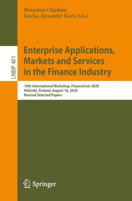 Enterprise Applications, Markets and Services in the Finance Industry