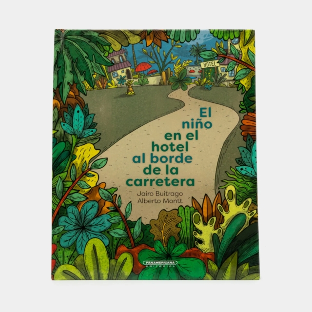 El niño en el hotel al borde de la carretera