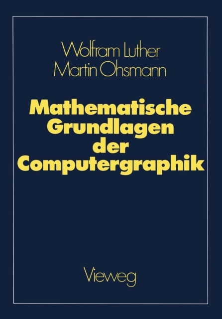 Mathematische Grundlagen der Computergraphik