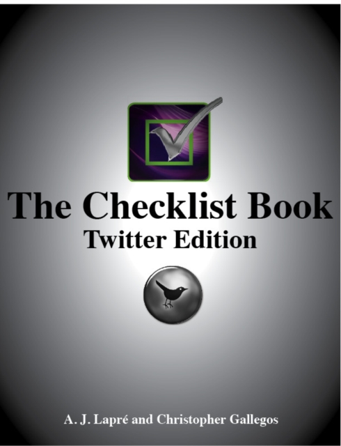 Checklist Book: Twitter Edition