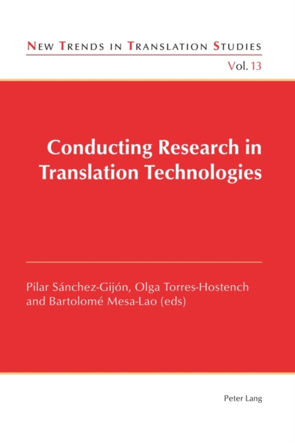 Conducting Research in Translation Technologies