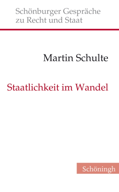 Staatlichkeit im Wandel