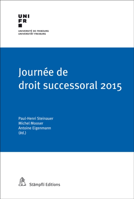 Journée de droit successoral 2015