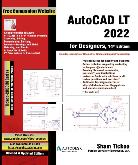 AutoCAD LT 2022 for Designers, 14th Edition