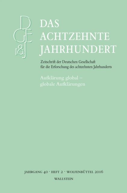 Aufklärung global – globale Aufklärungen