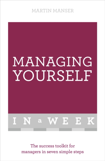 Managing Yourself In A Week