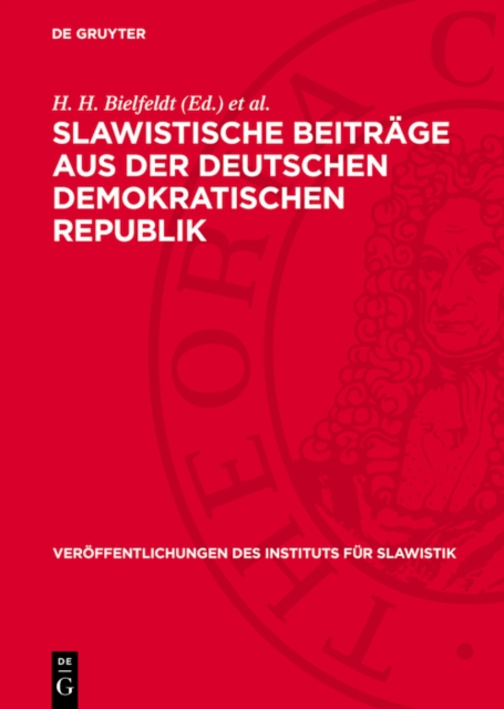 Slawistische Beiträge aus der Deutschen Demokratischen Republik