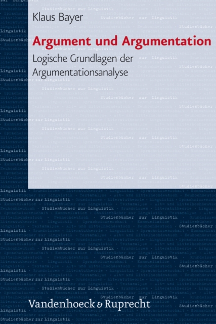 Argument und Argumentation