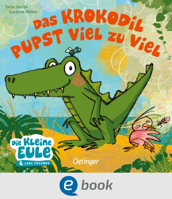 Das Krokodil pupst viel zu viel