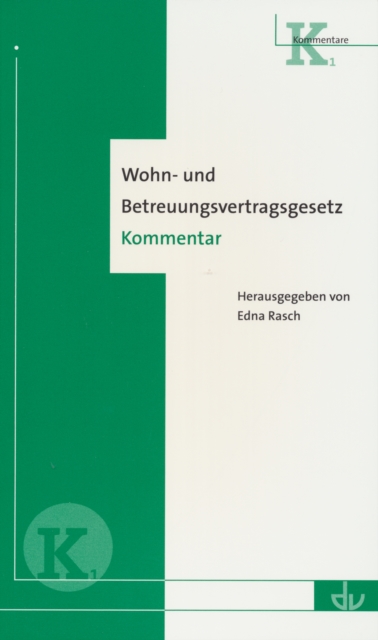 Wohn- und Betreuungsvertragsgesetz (WBVG)