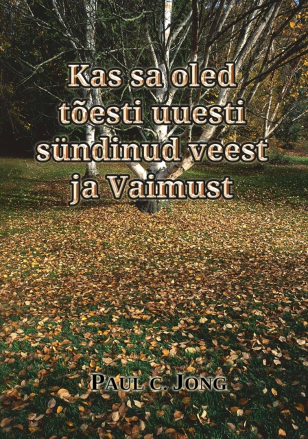 Kas sa oled toesti uuesti sundinud veest ja Vaimust?
