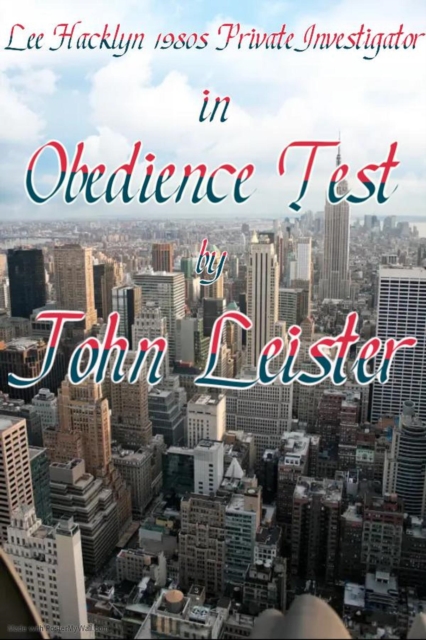 Lee Hacklyn 1980s Private Investigator in Obedience Test