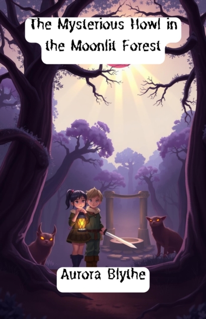 Mysterious Howl in the Moonlit Forest