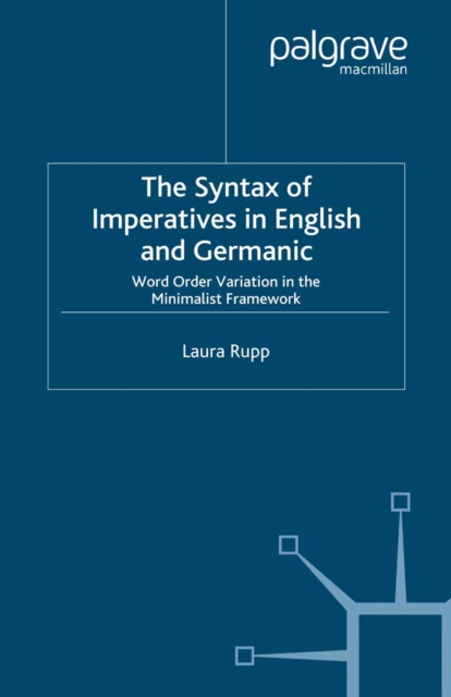 Syntax of Imperatives in English and Germanic