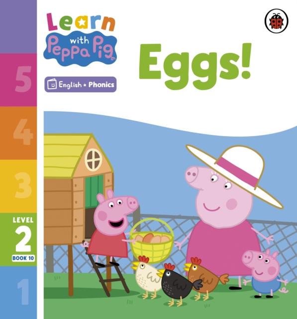 Learn with Peppa Phonics Level 2 Book 10   Eggs! (Phonics Reader)