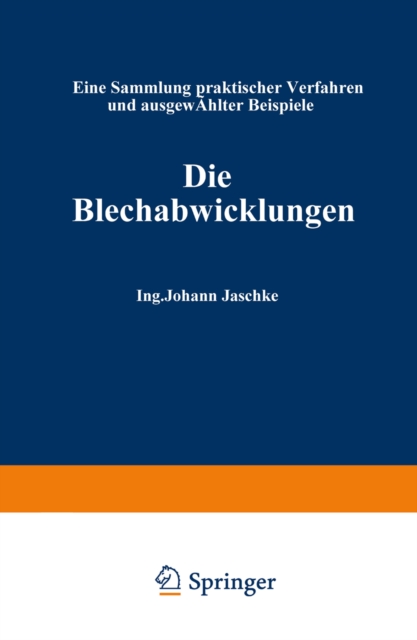 Die Blechabwicklungen