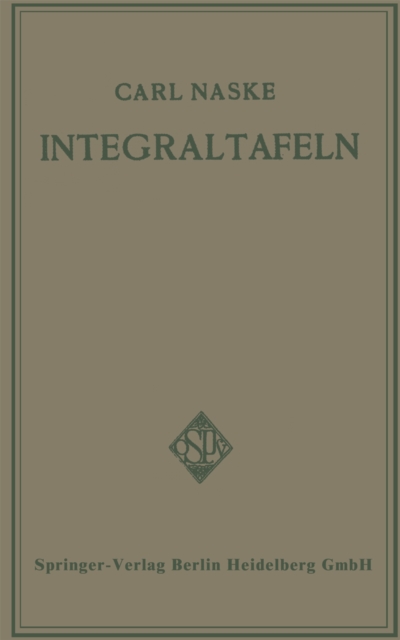 Integraltafeln