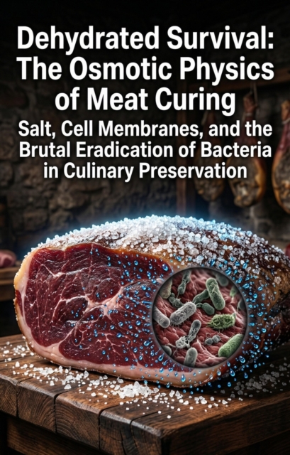 Dehydrated Survival: The Osmotic Physics of Meat Curing
