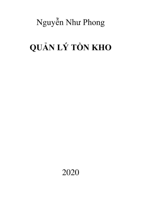 Quan Ly Ton Kho