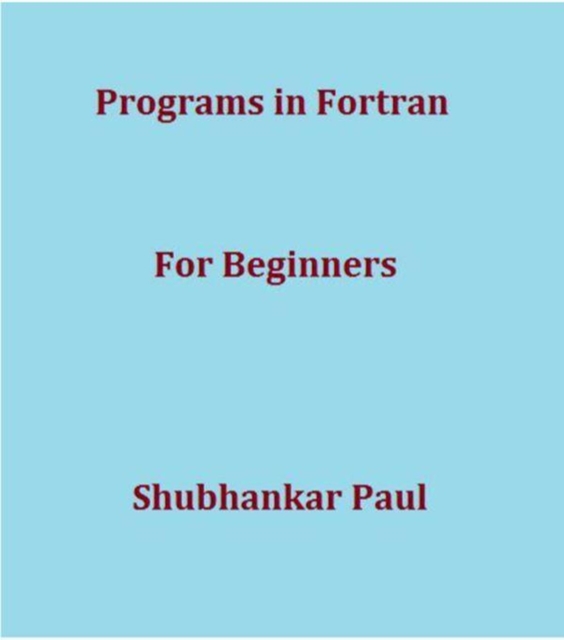 Programs in Fortran