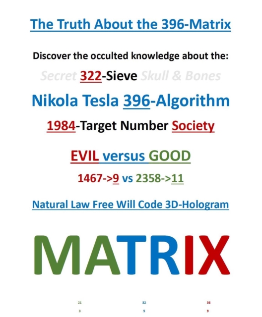 Truth About the 396-Matrix