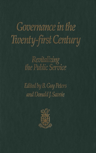Governance in the Twenty-first Century