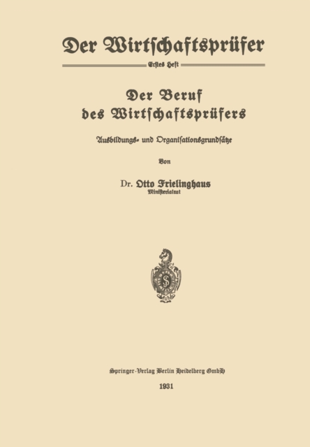 Der Beruf des Wirtschaftsprüfers