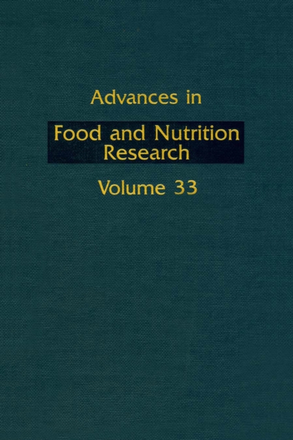 Advances in Food and Nutrition Research