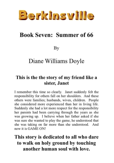 Book Seven: Summer of 66