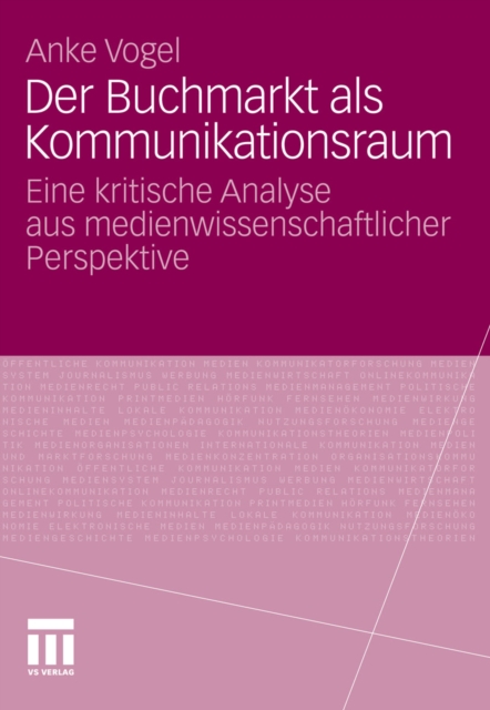 Der Buchmarkt als Kommunikationsraum