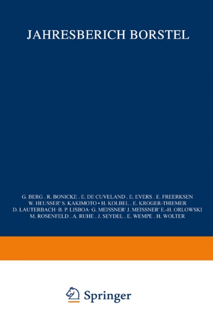 Jahresbericht Borstel