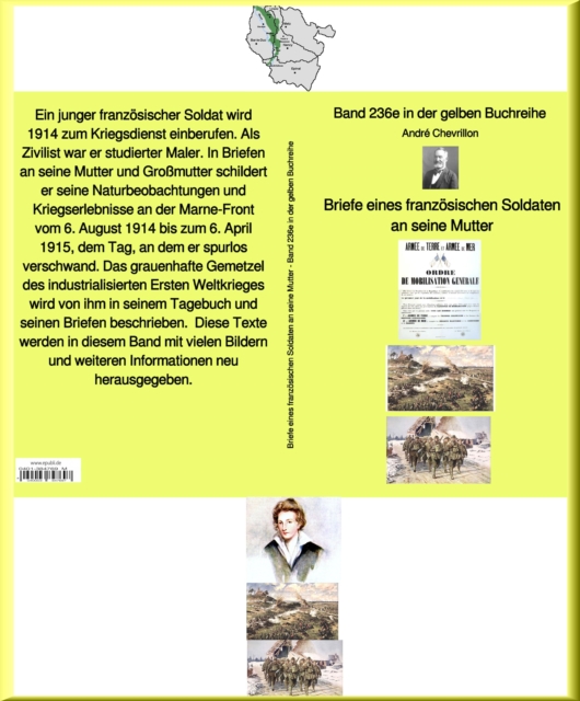 Briefe eines französischen Soldaten an seine Mutter  –  Band 236e in der gelben Buchreihe – bei Jürgen Ruszkowski