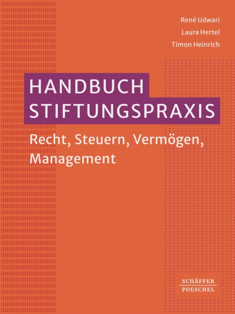 Handbuch Stiftungspraxis