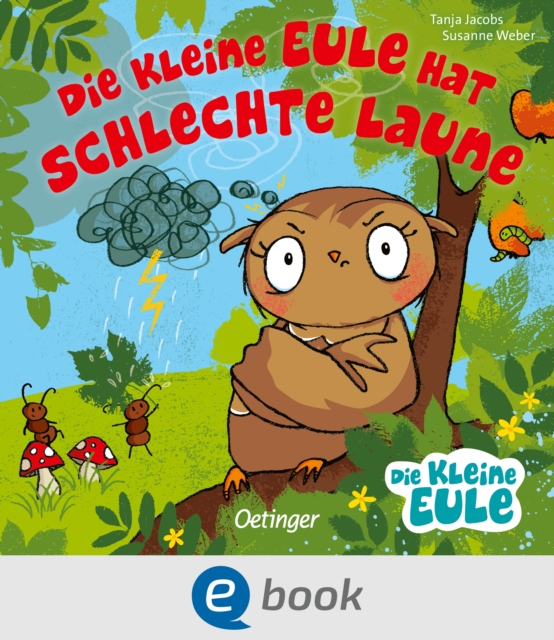 Die kleine Eule hat schlechte Laune