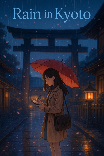 Rain in Kyoto