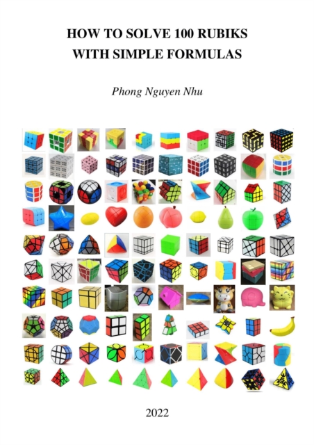 How to Solve 100 Rubiks with Simple Formulas