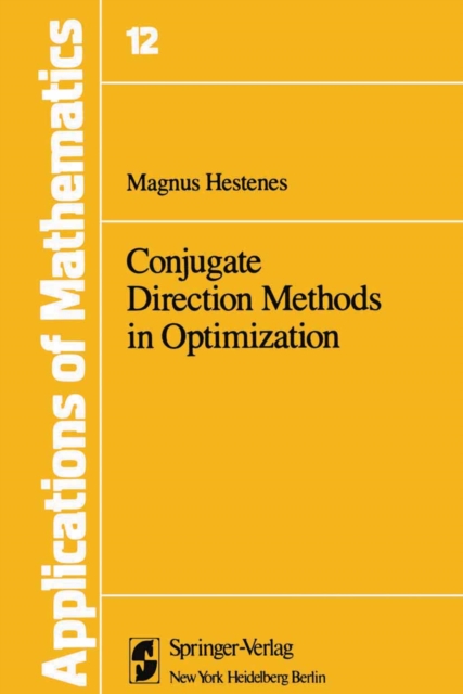 Conjugate Direction Methods in Optimization