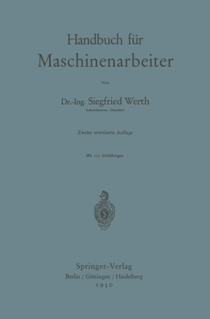 Handbuch für Maschinenarbeiter
