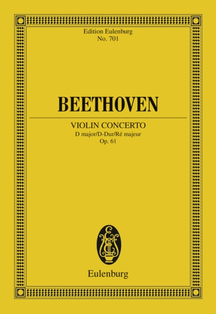 Violin Concerto D major