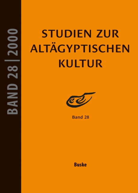 Studien zur Altagyptischen Kultur Band 28