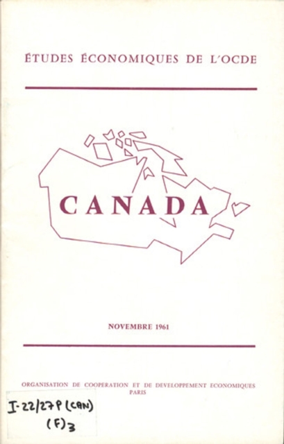Etudes economiques de l'OCDE : Canada 1961