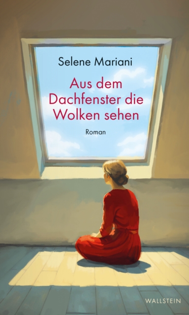 Aus dem Dachfenster die Wolken sehen