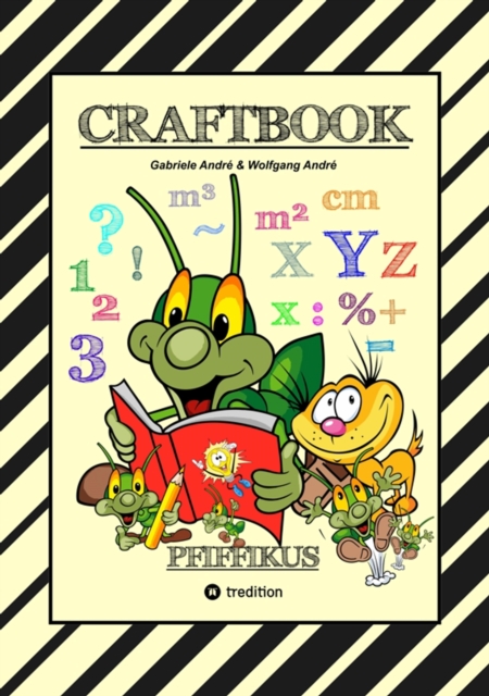 CRAFTBOOK - KREATIVES ZEICHNEN - SPRITZGITTER TECHNIK - RÄTSEL - MALVORLAGEN - LUSTIGE MIMIKEN - STORY SCRIBBELN