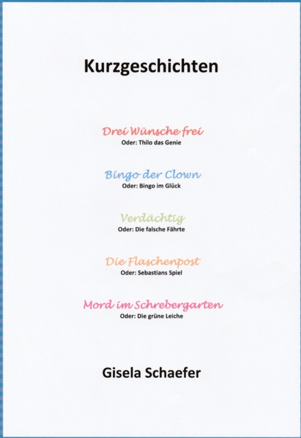 Kurzgeschichten