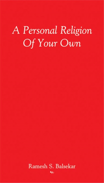 Personal Religion Of Your Own
