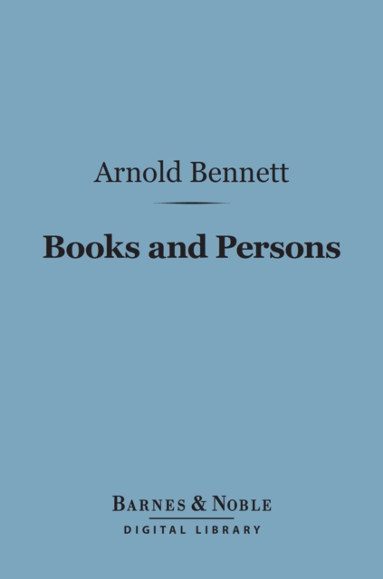 Books and Persons (Barnes & Noble Digital Library)